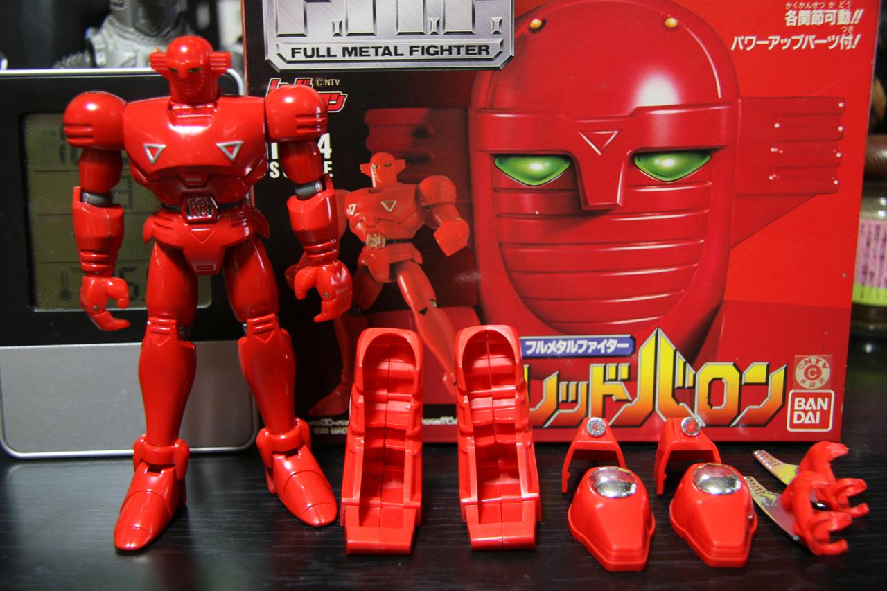 おおくぼマタギ フルメタルファイター レッドバロン アニメ スーパーロボット レッドバロン は 同年に放送されたｇガンダムのヒットに隠れた不遇な作品 アニメもイマイチだったけど 関連商品もこのfmf２種の他にでかいレッドバロン