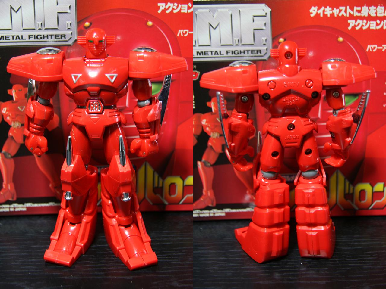 おおくぼマタギ フルメタルファイター レッドバロン アニメ スーパーロボット レッドバロン は 同年に放送されたｇガンダムのヒットに隠れた不遇な作品 アニメもイマイチだったけど 関連商品もこのfmf２種の他にでかいレッドバロン