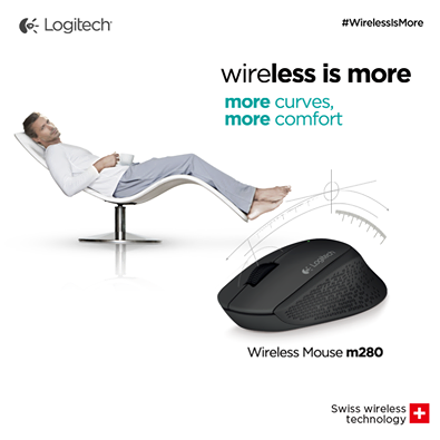 India_Logitech's tweet photo. Have a comfortable working experience with the M280 that has curves designed for comfort!
#WirelessIsMore http://t.co/j7O5vnaWhG