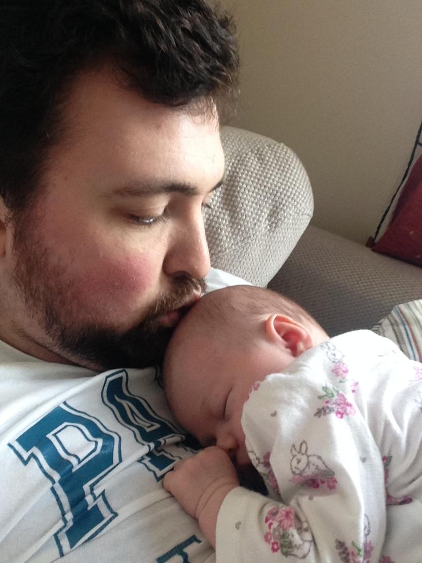 JoshMoxon91's tweet photo. Loving chilling with this little lady! #firstEaster #miniMox http://t.co/yMe1A9W3Jo