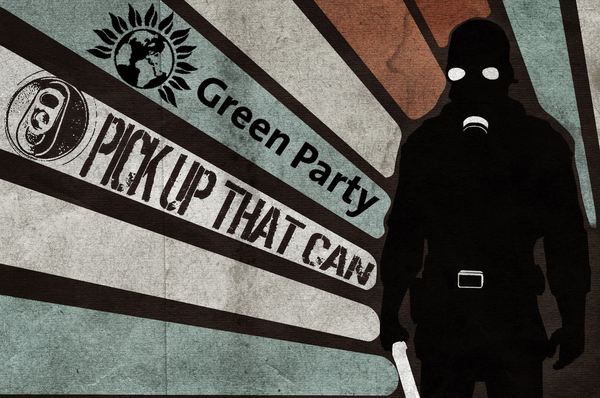 MattBowmanUK's tweet photo. Militant Wing Of The Green Party Unveils New Election Poster #Election2015 #greenparty http://t.co/RAqqljS7sP