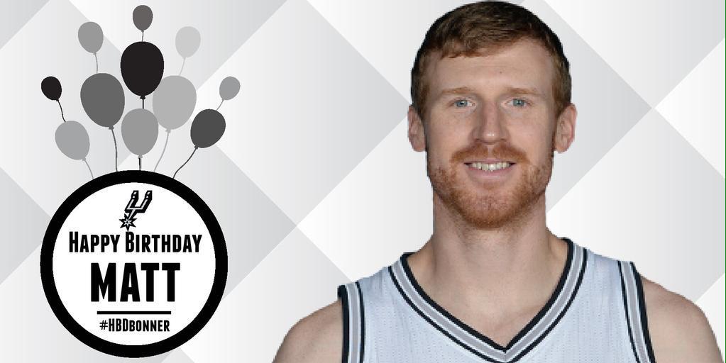 Happy birthday Matt Bonner!!! 