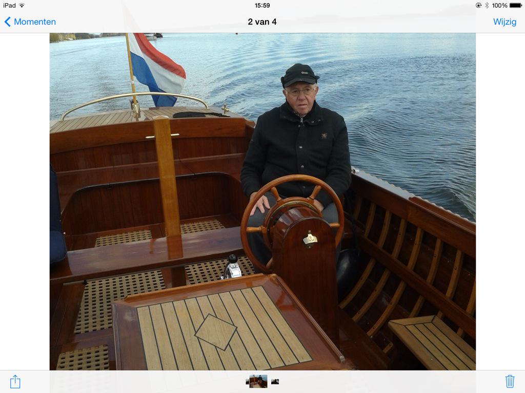 Eerste rondje gevaren op de nieuwkoopse plassen