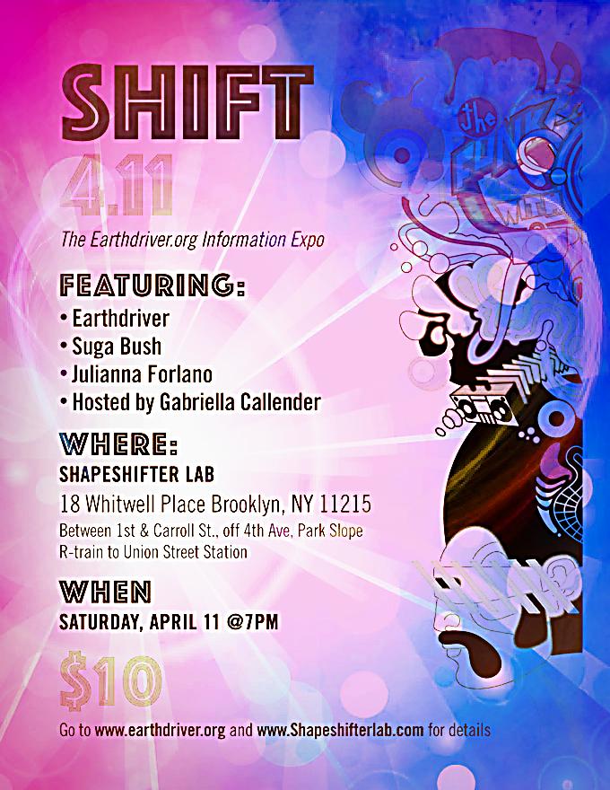 Earthdriver's tweet image. The event that changed America: SHIFT 4.11 -- is less than one week away! #SHIFT411 #Earthdriver.org