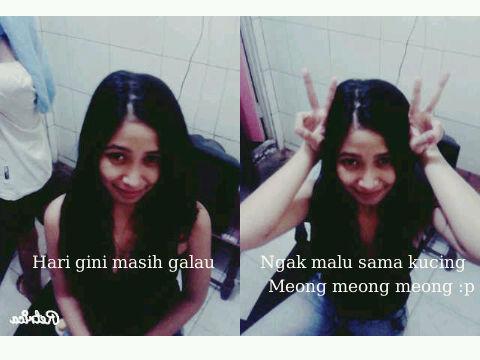 olipiaaaa's tweet image. Malu sama kucing, meong meong meong :p