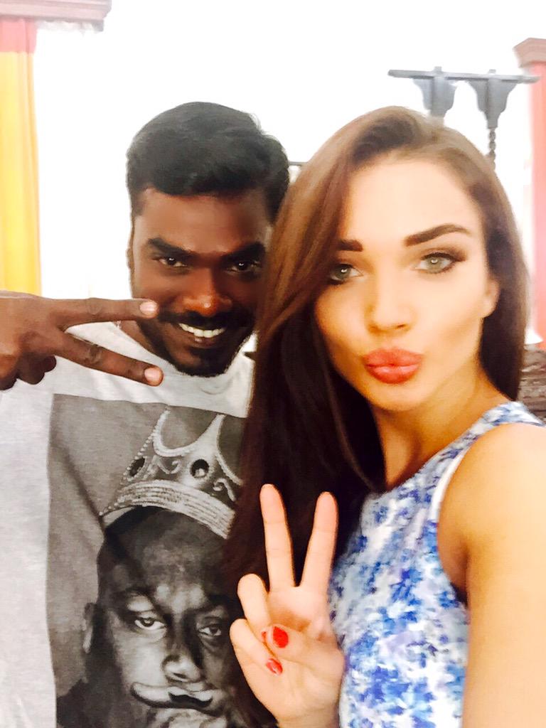 iamAmyJackson's tweet photo. My FAB assistant Vincent. We've been working together for 3 years now &amp; start our new film tomorrow #SinghisBliing 👏 http://t.co/WU3zOIAKqo