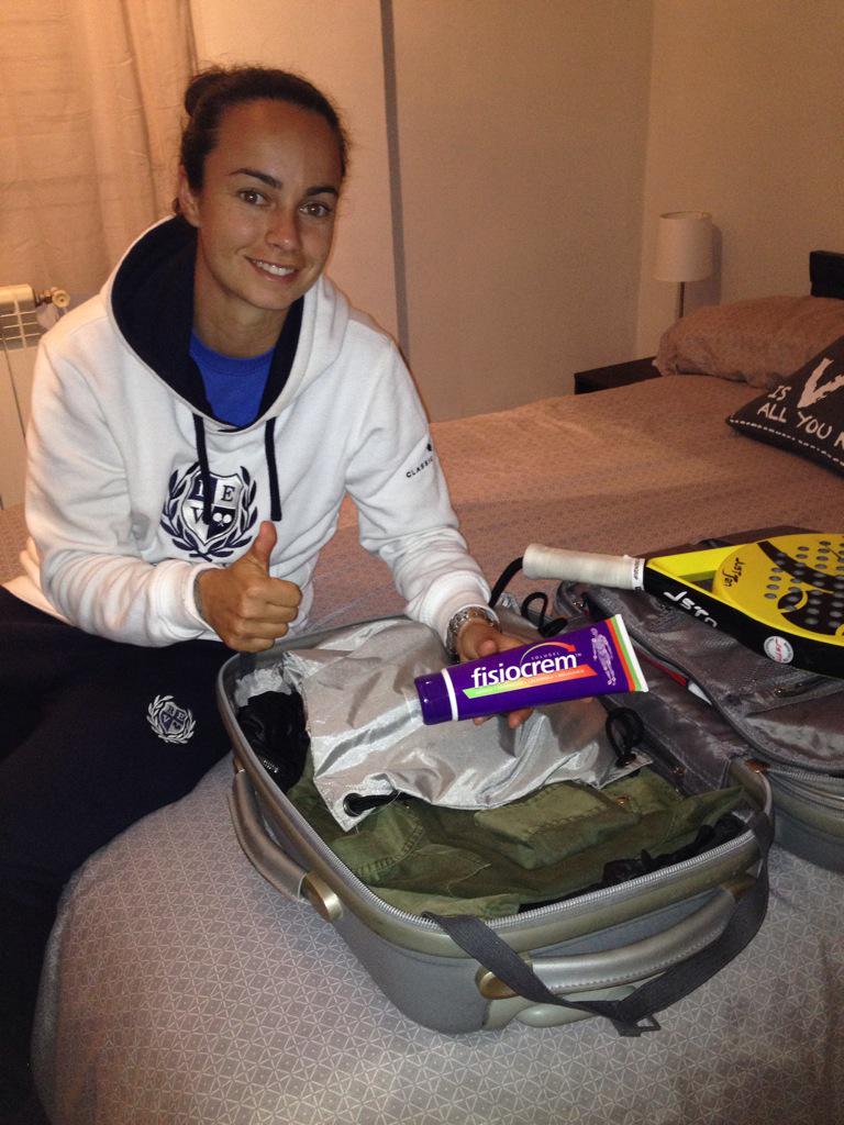 Entreno del bueno para #WPTSanFernando y terminando de hacer la maleta sin dejarme algo imprescindible <a href="/Fisiocrem1/">Fisiocrem</a>