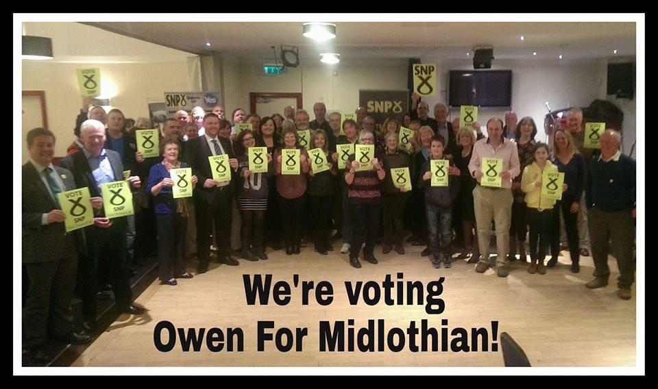 SNPBonnyLoan's tweet image. After the #nikileaks smears, it's made us even more determined to elect @Owen_Thompson!
#VoteSNP #Owen4mid #JoinSNP