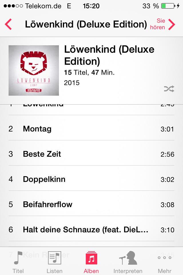chantoool's tweet photo. Jaaaaa zu OSTERN Album bekommen || Löwenkind von Liont... Erstmal aufs Handy geladen😏💕 @TheRealLiont http://t.co/5TtRpW61Mw
