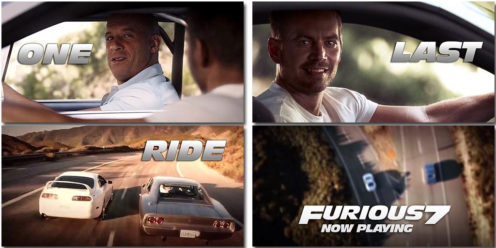 FastFamily's tweet photo. ''No matter where you are... You'll always be with me. And you'll always be my brother.'' #Furious7 #ForPaul http://t.co/IfJDfT0JE3