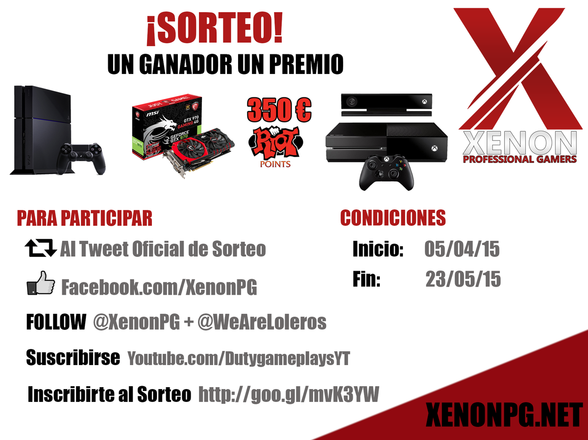 WeAreLoleros's tweet photo. #MegaSorteoXPG
Para participa👉Dar RT y seguir los pasos del link http://t.co/Tjy6bsMFTM 
¡Suerte! http://t.co/kkr8lKf3UL