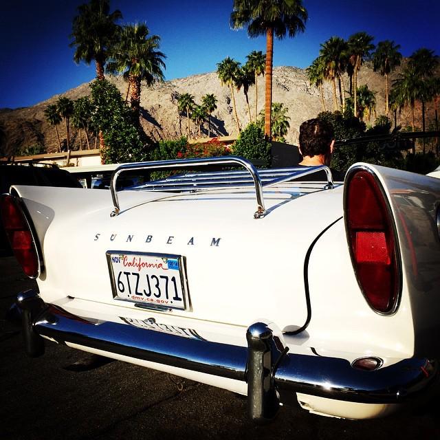 CoffeeBrue's tweet photo. #Coffee Instagram by @cafelallave Chasing classic #cars. #palmsprings #desert #easter  #socal #coffee #roadtrip #es… http://t.co/VRCxy2LmjS