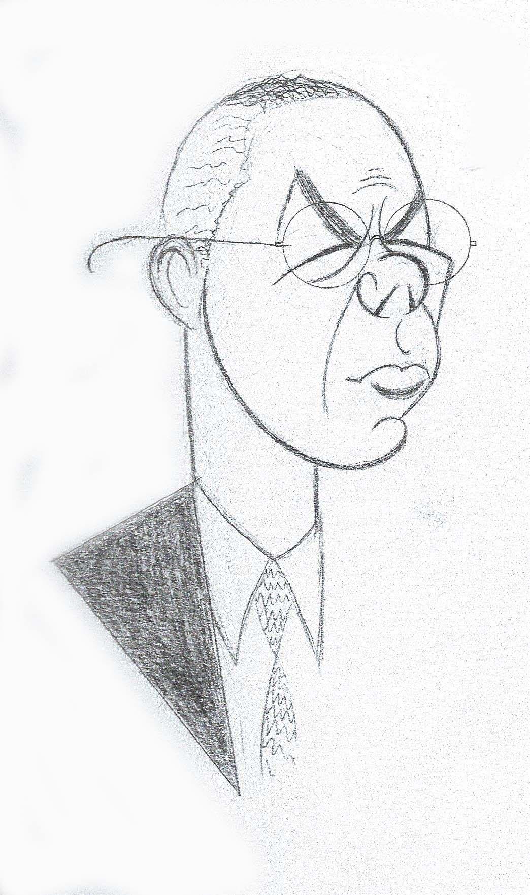HAPPY BIRTHDAY...Colin Powell...pencil sketch by me.... 