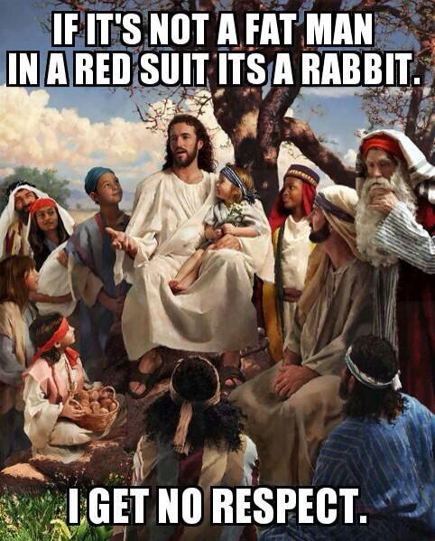 JoeUnseen's tweet photo. Hey! Whose repurposed pagan holiday is this anyway??? 

#HappyEaster #Atheism http://t.co/Dlk88HRJEg