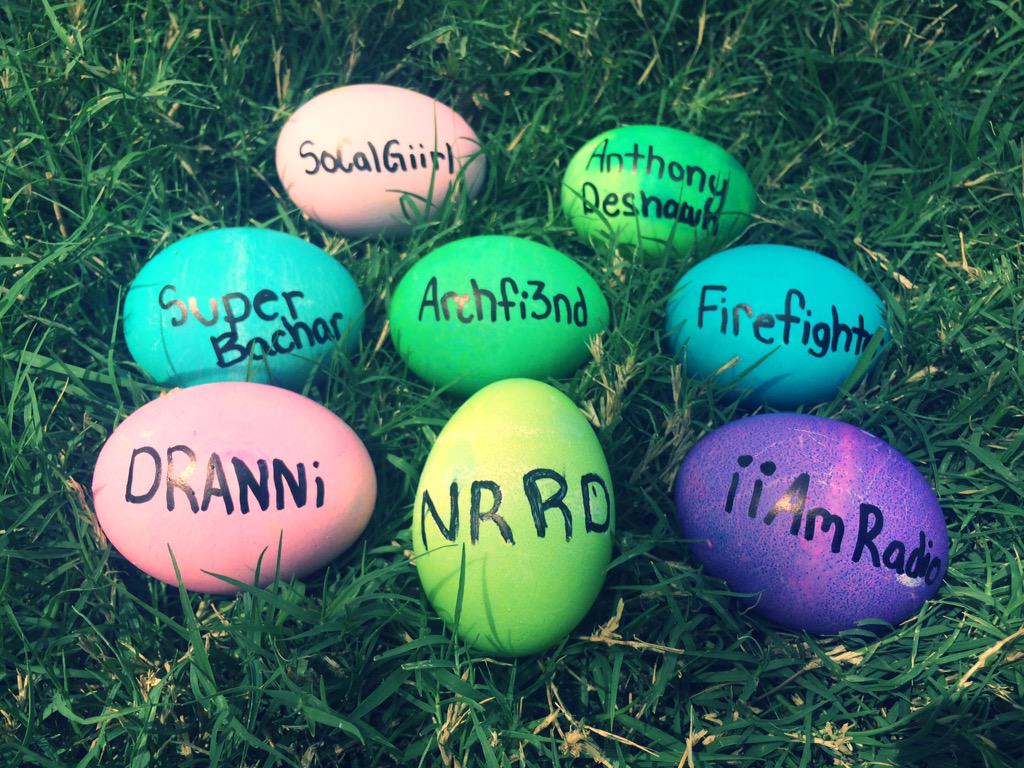 NRRDsRevenge's tweet photo. HAPPY EASTER FROM NRRD! 🐰🐣 http://t.co/ahmR9dwbLE