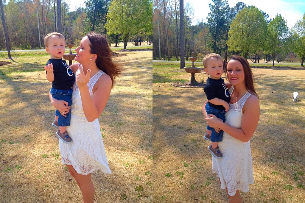 KendallFrazier6's tweet photo. Little mans first Easter 💙 http://t.co/gGGEWYVABL