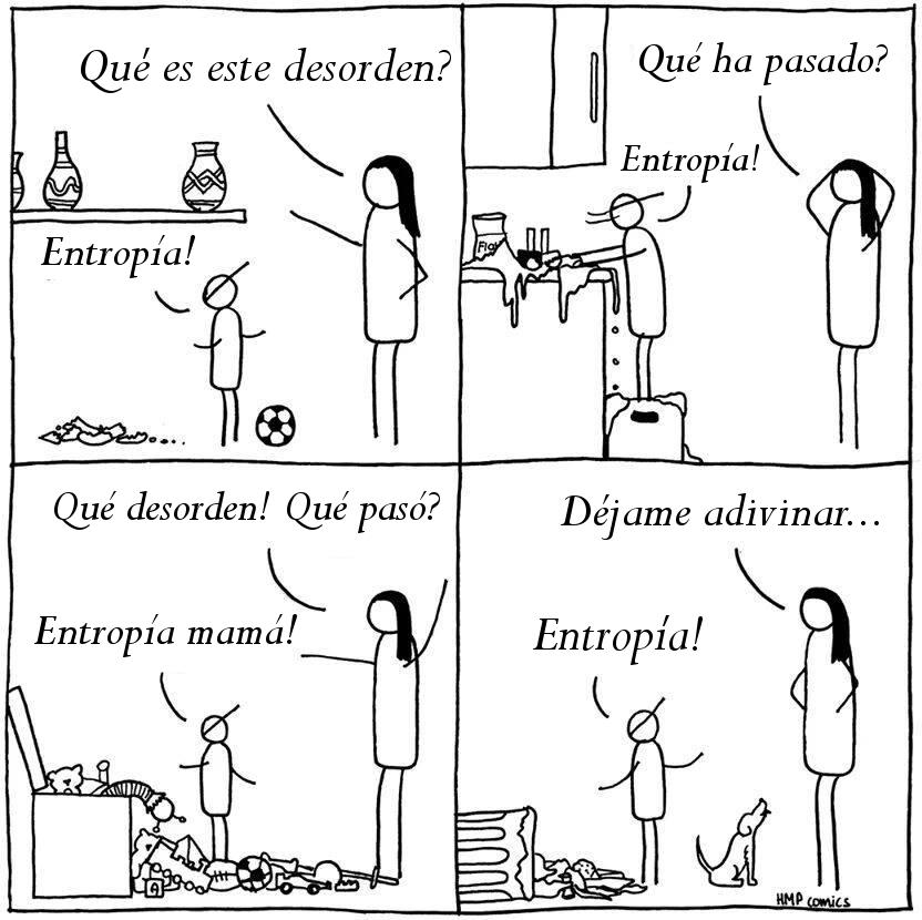 OHMgeniero's tweet photo. La entropía como respuesta a todo. http://t.co/fmRU7gztgn