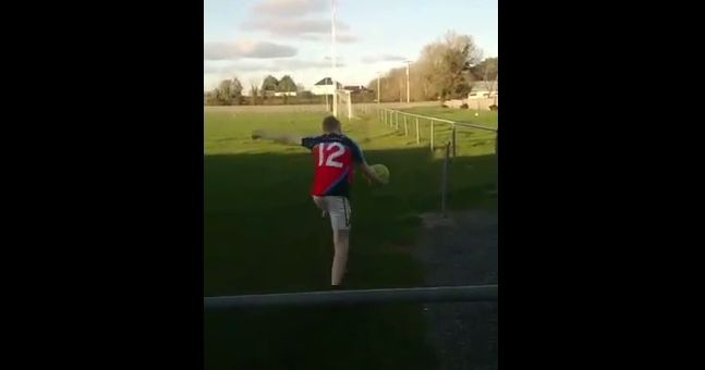 Video: How the hell did this 15-year-old from #Mayo score this point? bit.ly/1GWxIN2