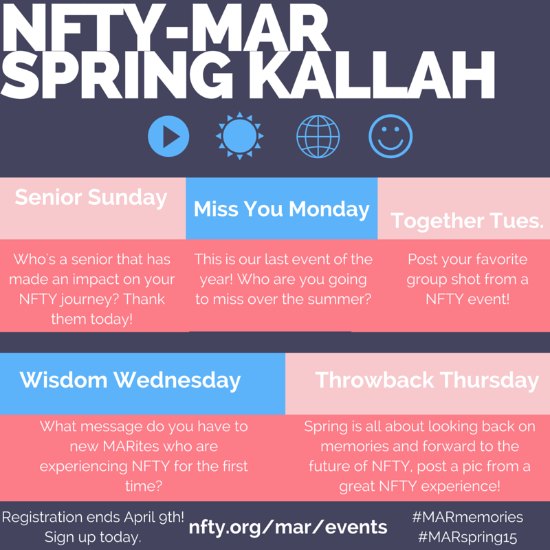 MAR_SMVP's tweet photo. Today is the first day for #MARspring15 push week! Post away to make sure all your friends sign up! http://t.co/hBvzjtEOGd