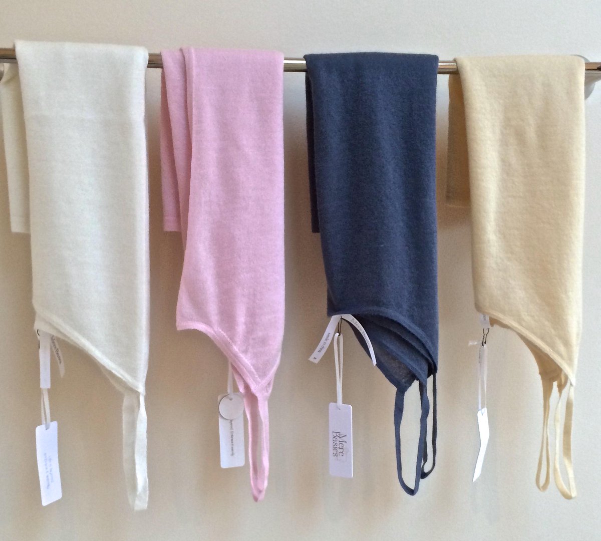 Some-bunny loves cashmere and spring colors! Happy Easter from Mere Basics.