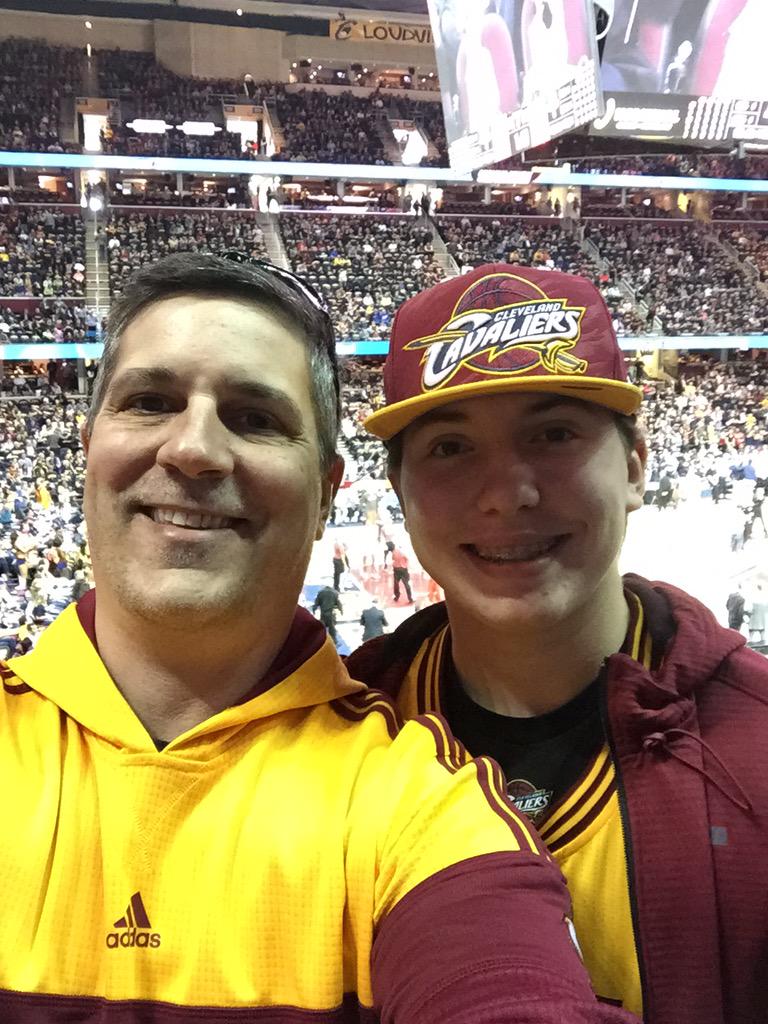 Keithcox's tweet image. Go Cavs!!  #samedayappt