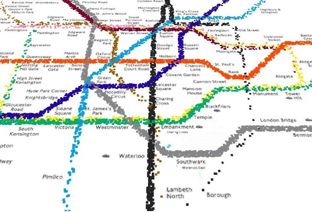 Londonist's tweet photo. See a whole day on the tube brought to life in an animation http://t.co/VMmmYNdrov http://t.co/opbHPSc0iW