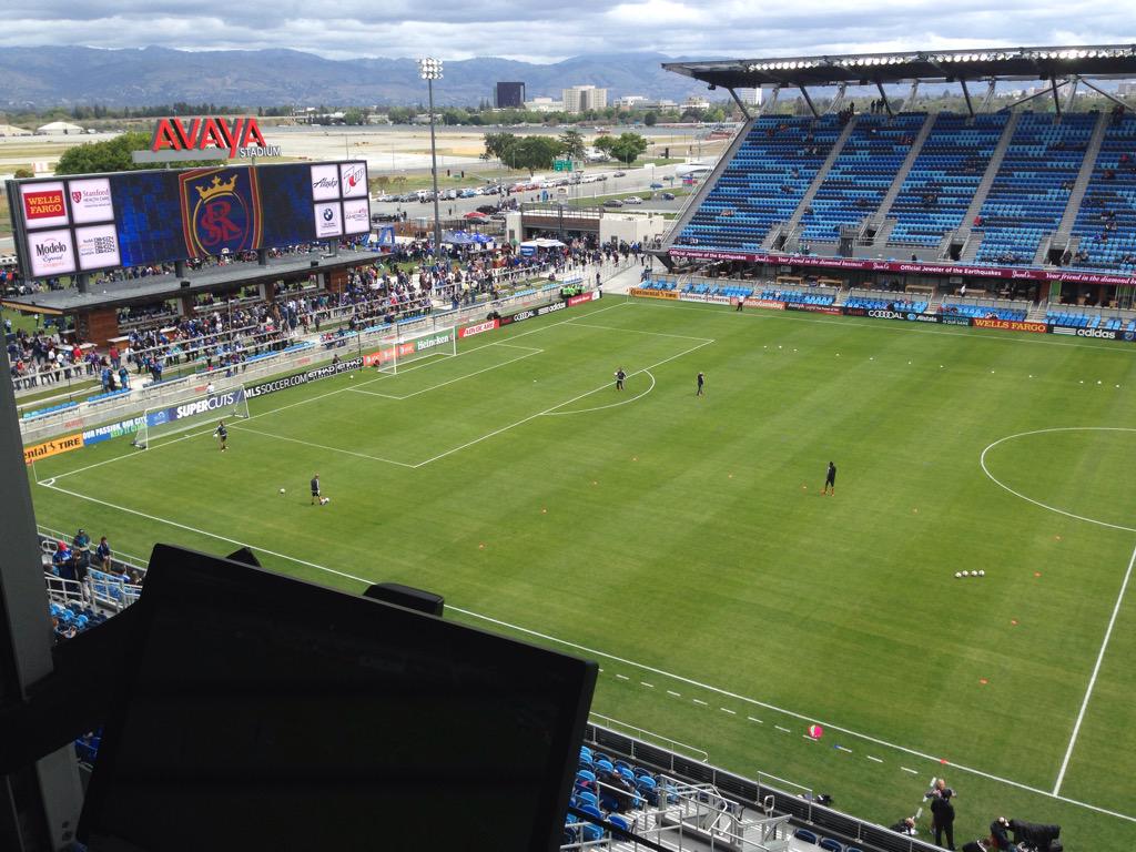 AdrianHealey's tweet photo. This place is truly epic. At Avaya stadium getting ready for @SJEarthquakes vs @RealSaltLake
#MLS 5ET E2 http://t.co/YPAR94q1Oj