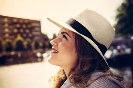 Die hoed die Marly hier op heeft heb ik ook! Leuk hè?