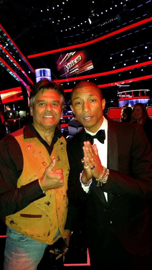   A big happy birthday to this talented ,gentlman..super nice guy PHARRELL Williams.  