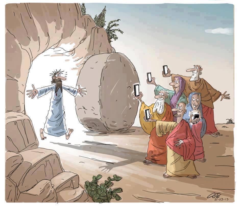 blondeinabinder's tweet photo. If Christ was resurrected in the 21st century http://t.co/oBnsPBdCwB