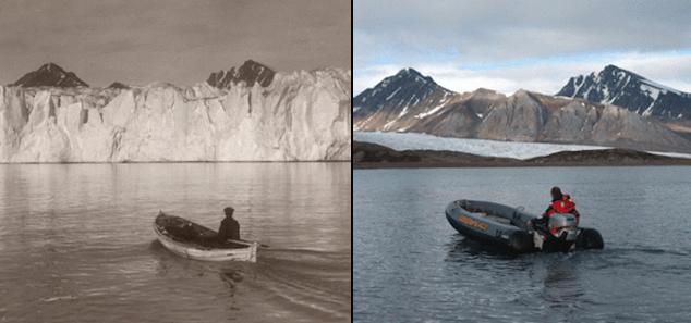 Que un glaciar de miles de años desaparezca en solo 80.
Pero ni caso! El cambio climático es cuento, es cíclico...Ya!
