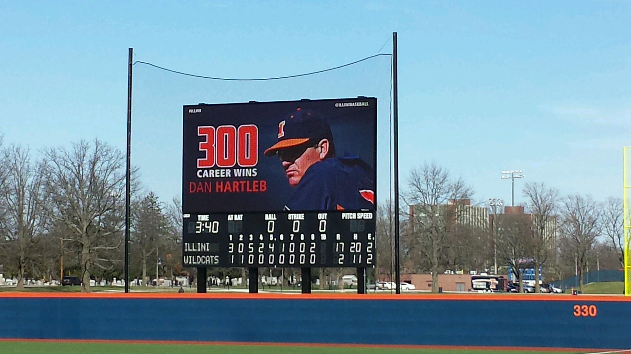 OES Scoreboards Knocks It Out of the Park at University of Illinois