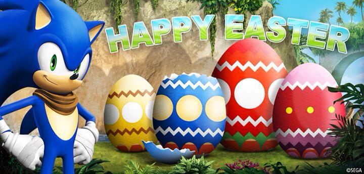 03Claudiap's tweet photo. Sonic os desea felices pascuas.... http://t.co/bNpEYXaXn8