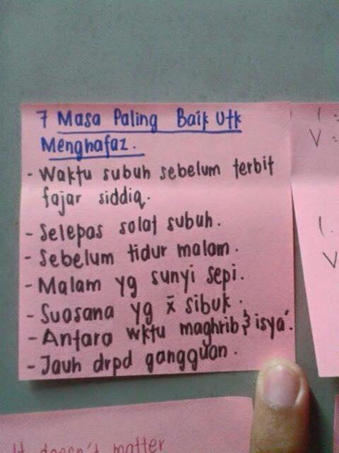 twt_upsi's tweet image. Khas buat student2 yang tengah study . Ez kongsikan 7 masa Paling baik Untuk Menghafal .. #TipsStudy