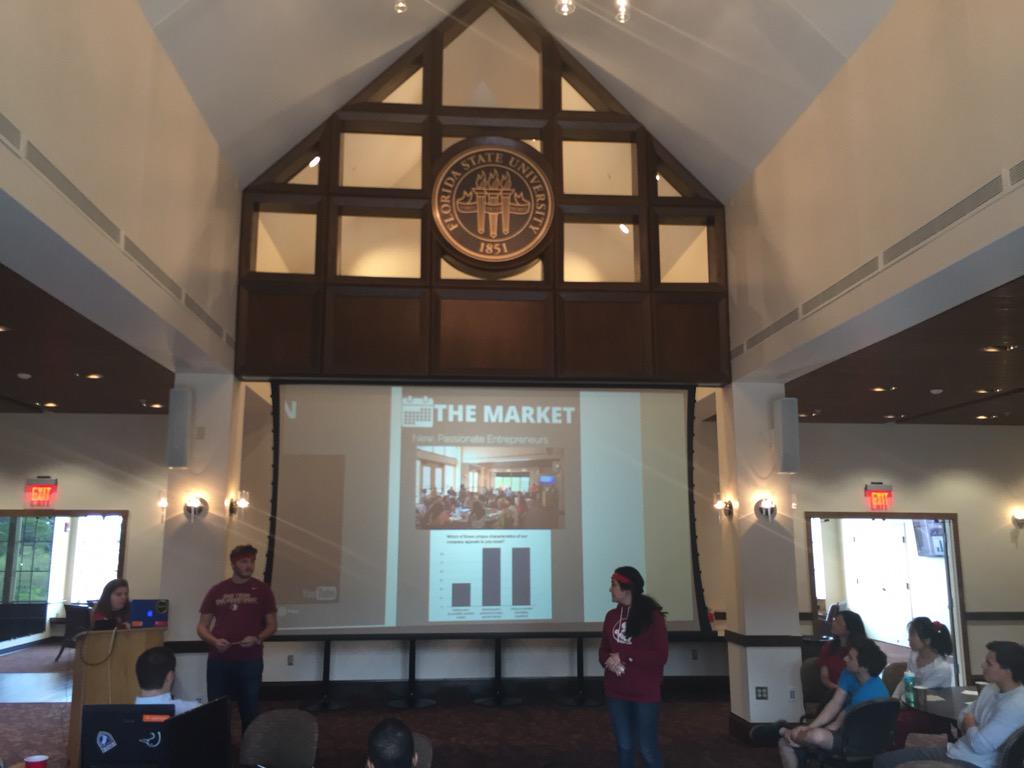 SWtallahassee's tweet photo. #foundri just killed it with an awesome promo video - sunset included - #startupweekend http://t.co/4WPdIY3uHR