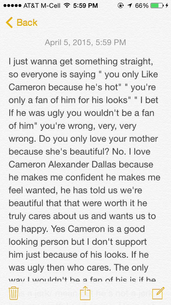 SuchABabeDallas's tweet photo. I will always love Cameron Alexander Dallas ❤️ 
Please RT and Tag Can 😔❤️ 
@camerondallas http://t.co/lleNoM7foz