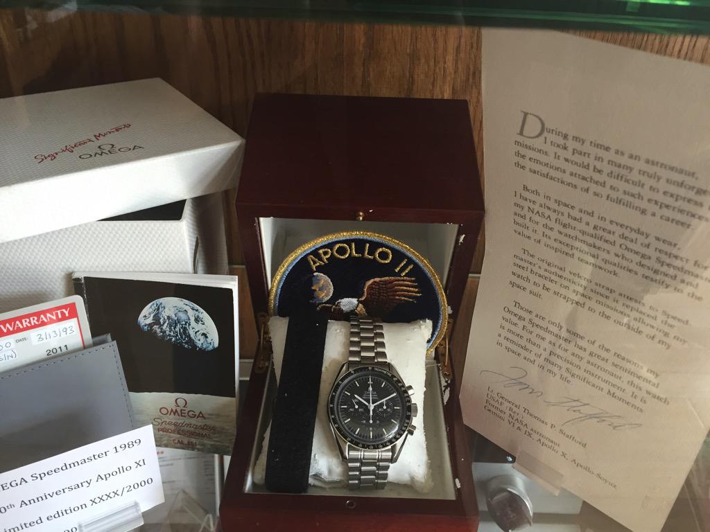 jacksandi's tweet image. Limited edition omega Speedmaster Apollo XI in gallery jackmond.com . #omega @aBlogtoWatch #speedmaster