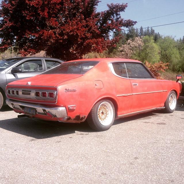 datsunhunter's tweet photo. The #Datsun #610 got quite a bit lower last night. Thanks to @ty_lowlife and @cody_drake_palmer . 
#trustrust #dats… http://t.co/XmaOpqN0e3