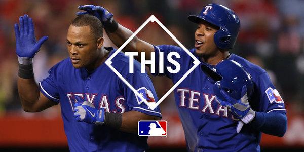 Rangers's tweet photo. Opening Day got me like ... #THIS http://t.co/sK7jJlfaYT