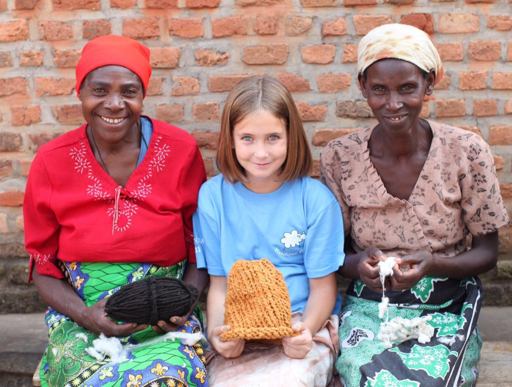 ONECampaign's tweet image. One 9 year old’s dream for changing the world — with knitting ow.ly/LberJ @ONEGirlsWomen