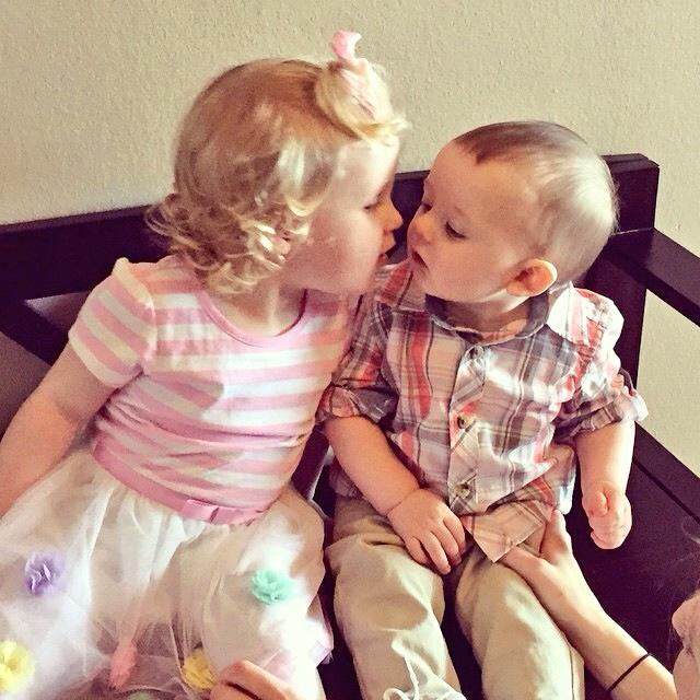 tazmorano's tweet photo. She's persistent &amp; determined we'll give her that 😂😂😘😘 #GodDaughter #ChasingBoys http://t.co/jOGjENmdAx