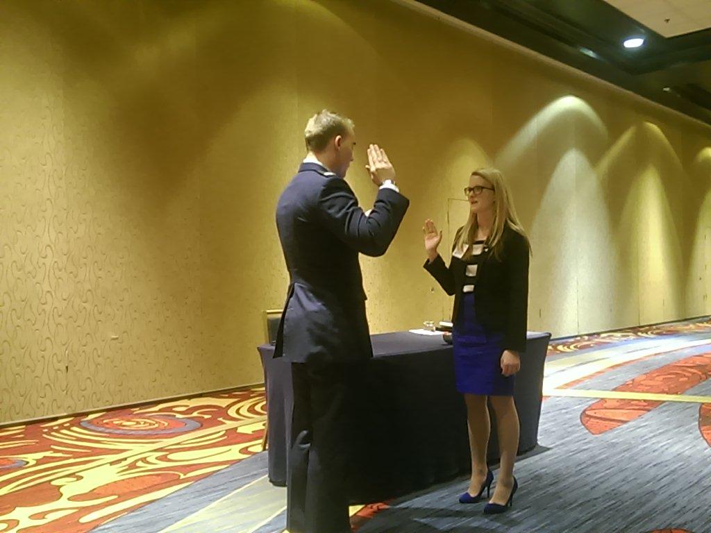 AASAreaVI's tweet photo. And a new President of Region VI! http://t.co/C1EVgwZ4Cl