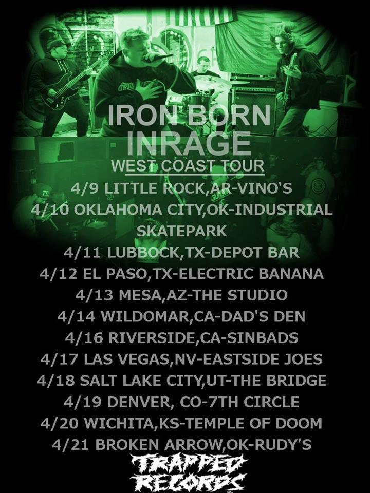okhardcore's tweet photo. Get out and support our boys in @IronBornhc and Inrage! http://t.co/W33RvvsKlP