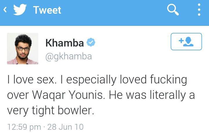 trollpanjabi's tweet photo. #gkhamba #sex #love #waqaryounis #Cricket http://t.co/kHKQDjl2d5