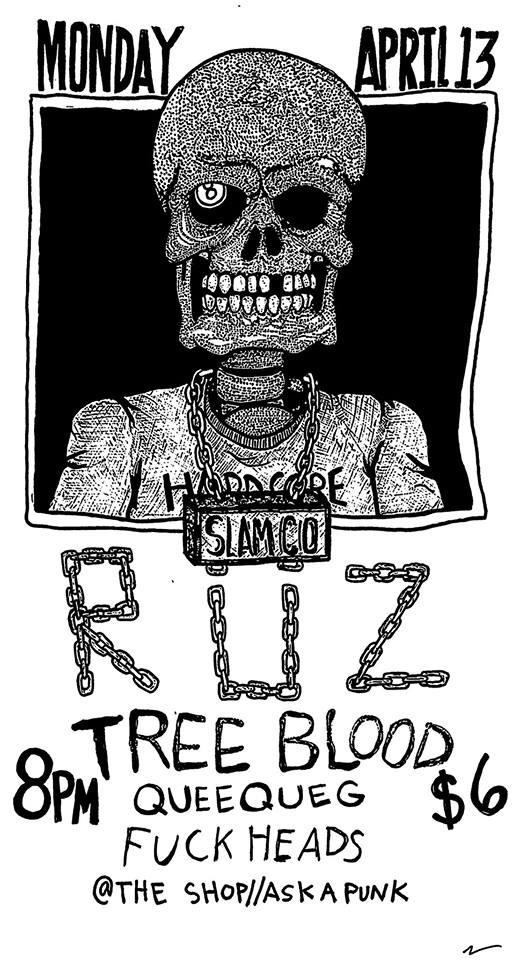 okhardcore's tweet photo. This show is coming up quick. Go have fun and be weird http://t.co/UXwJeGMCqR