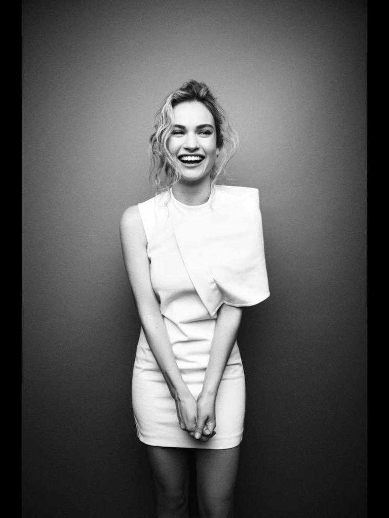 Happy Birthday to my spirit animal and the perfect Cinderella, Lily James! 