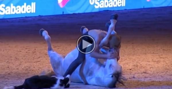 Guardate cosa fa quest'uomo con il suo cavallo, incredibile (Video YouTube)