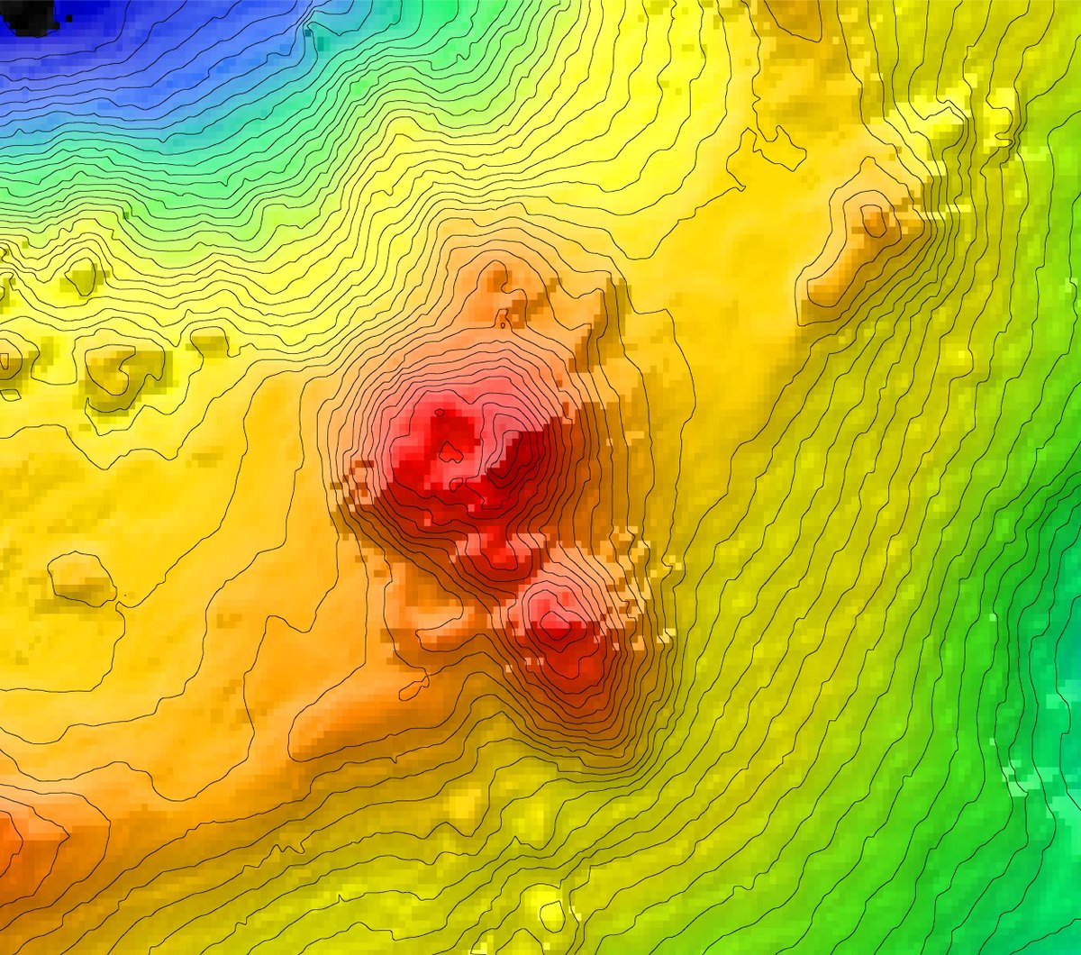 HavreVolcano's tweet photo. The largest #lava dome produced by our explosive eruption is over 250m high and >1km in diameter! #volcano #MESH15 http://t.co/shiGGbcRTt