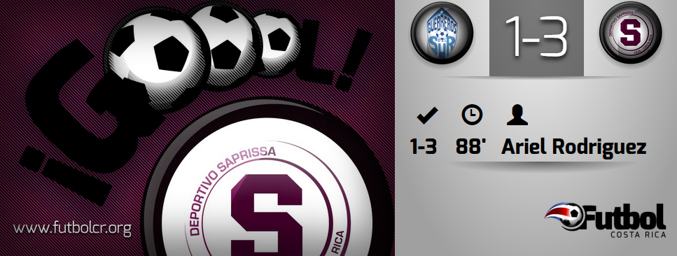 FutbolCR's tweet photo. Goool del @SaprissaOficial!!!
@ArayRod18 sentencia el partido para los morados #MPZvSAP #FutbolCR http://t.co/uUIvBSafG4