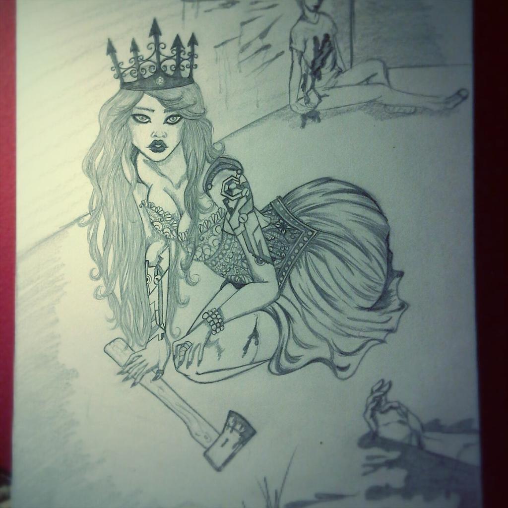 Venomf's tweet photo. A small token of my admiration for the amazing band In This Moment. http://t.co/bWUB4lQj5L